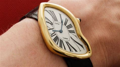 cartier watch salvador dali|cartier crash watch for sale.